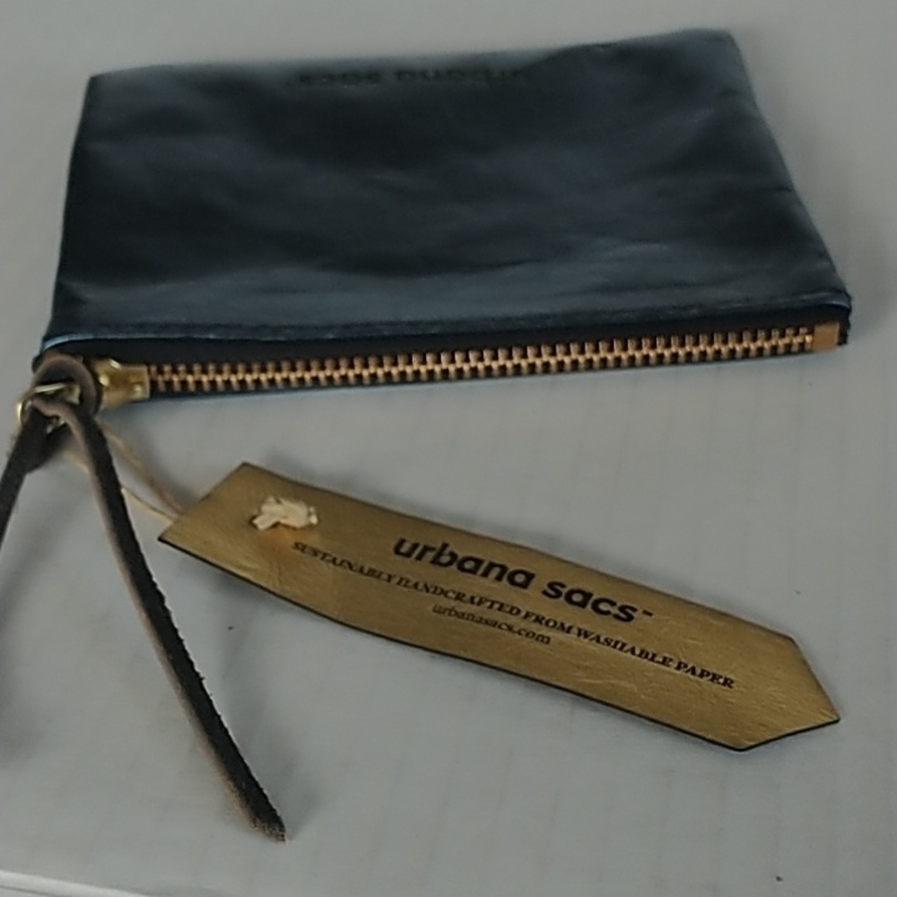 Urbana Sacs Midnight Blue Sustainable Wallet purse - Picture 4 of 10